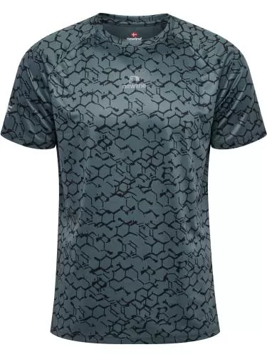 Hummel Nwldopa Graphic T-Shirt - dark slate