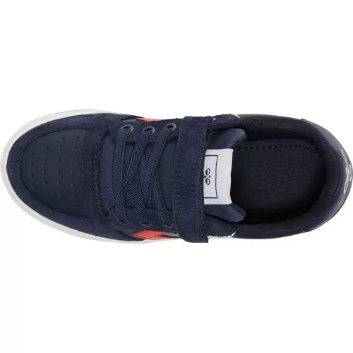 Hummel Slimmer Stadil Leather Low Jr - peacoat