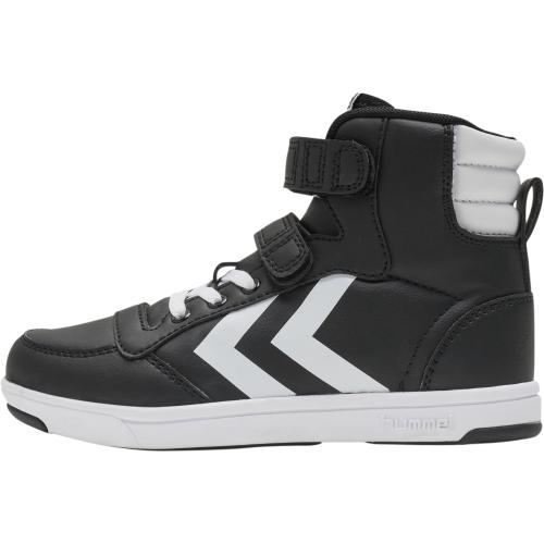 Hummel Stadil Light Quick High Jr – black/white (Grösse: 28)