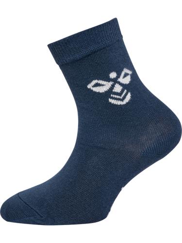 Hummel Sutton 3-Pack Sock - black/grey melange/blue nights