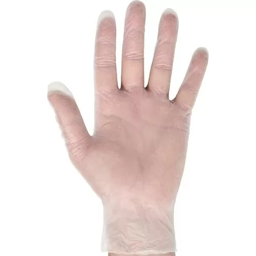 Hummel Vinyl Gloves - white