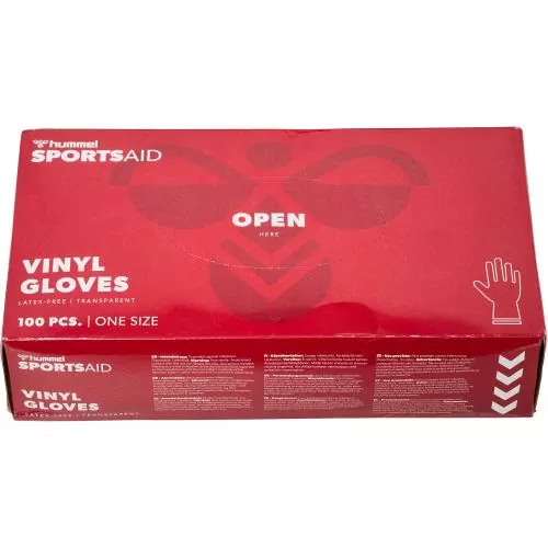 Hummel Vinyl Gloves - white
