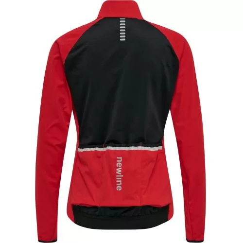 Hummel Womens Core Bike Thermal Jacket - tango red