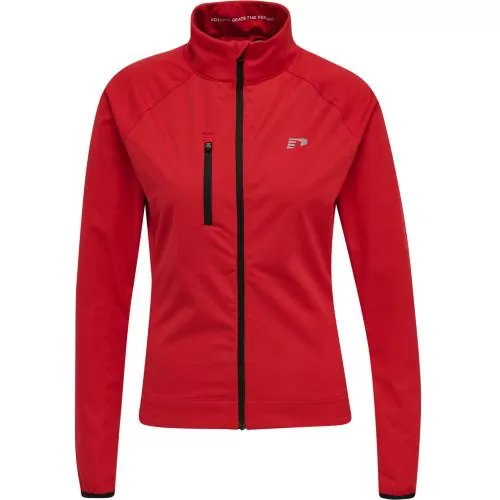 Hummel Womens Core Bike Thermal Jacket - tango red
