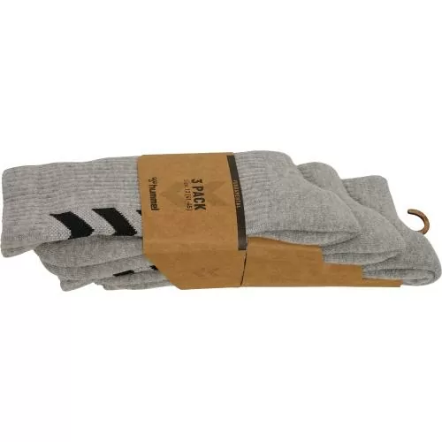 Hummel Fundamental 3-Pack Sock - grey melange