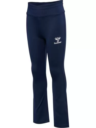 Hummel Hmlaya High Rise Flare Pants - black iris
