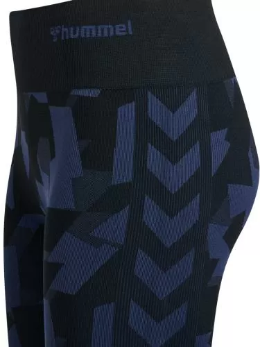 Hummel Hmlcombine Seamless Mid W Tights - blue indigo melange