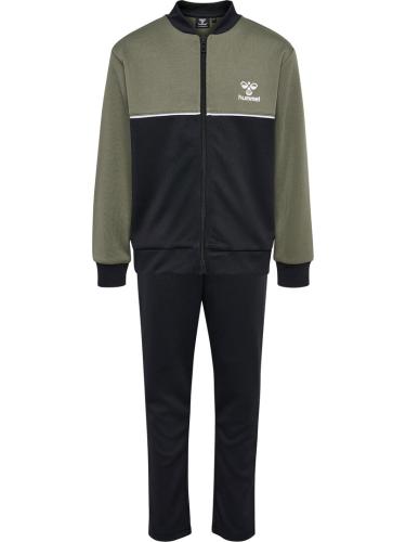 Hummel Hmldallas Tracksuit - dusty olive (Grösse: 164)