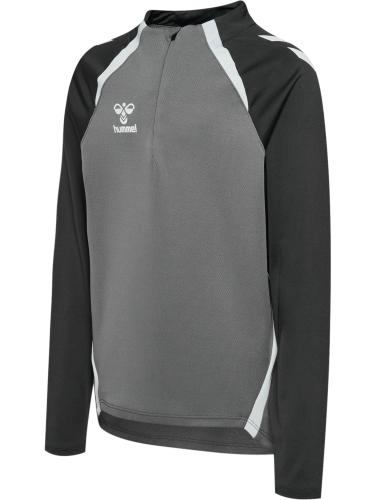 Hummel Hmllead 2.0 Half Zip Kids - steel gray/asphalt (Grösse: 164)