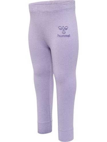Hummel Hmlmino Tights - lavender gray (Grösse: 56)