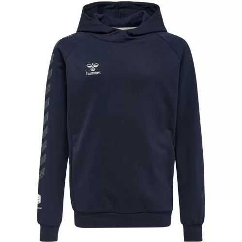 Hummel Hmlmove Grid Cotton Hoodie Kids - marine