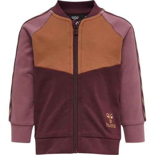 Hummel Hmlpuk Zip Jacket - windsor wine
