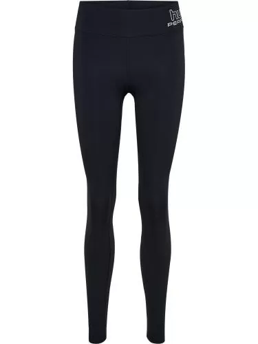 Hummel Hmlte Fundamental Mid Waist Tights - black/white
