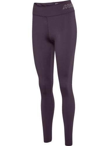 Hummel Hmlte Fundamental Mid Waist Tights - plum perfect (Grösse: XS)