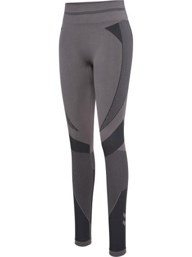 Einzelstück Hummel Hmlunity Seamless Mid Waist Tights - blackened pearl