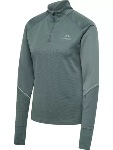Newline Nwlpower Half Zip Midlayer W - balsam green