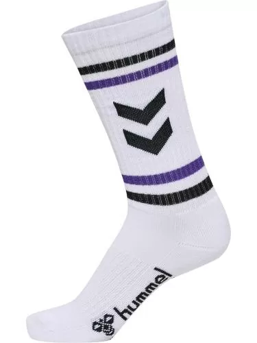 Hummel hml3-Pack Socks Chevron High Retro - white/multicolor