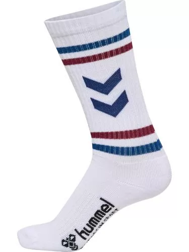 Hummel hml3-Pack Socks Chevron High Retro - white/multicolor