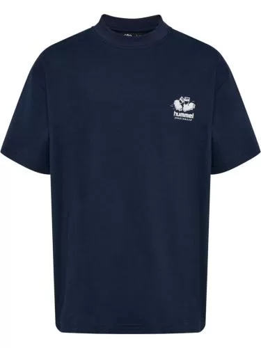 Hummel hmlLoose Tee S/S Graphic Junior - dark sapphire