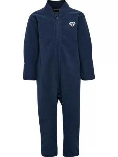Hummel hmlMini Fleece Zip Suit Bee - dress blues