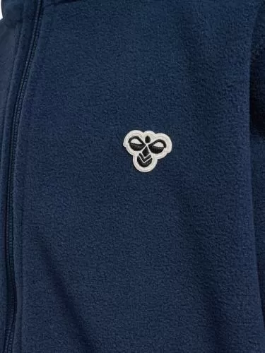 Hummel hmlJr Fleece Zip Jacket Bee - dress blues
