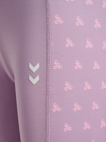 Hummel hmlJr Mix Mid Waist Tights - lavender mist