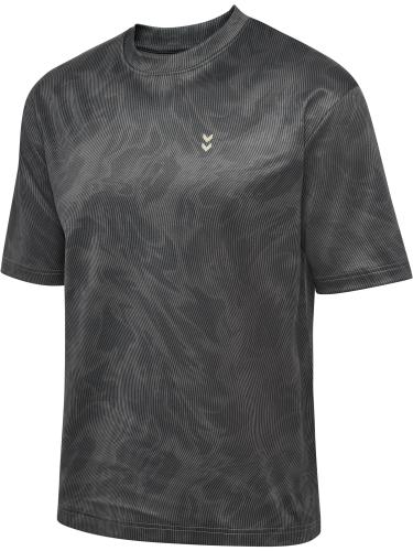 Einzelstück Hummel hmlHiit Aop Loose T-Shirt S/S - shark