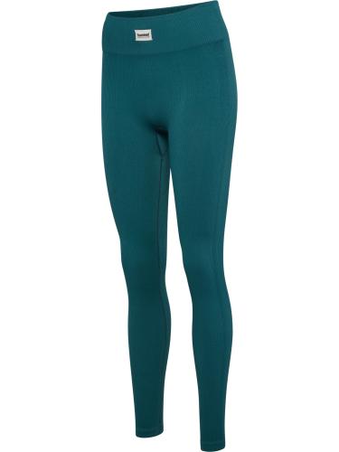 Einzelstück Hummel hmlPulse Seamless Rib Mw Tights - balsam