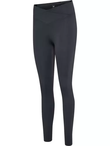 Hummel hmlYoga Wrap High Waist W Tights - ebony