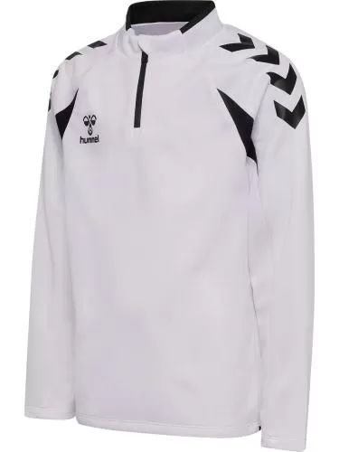Hummel hmlCore 2.0 Half Zip Kids - white/black