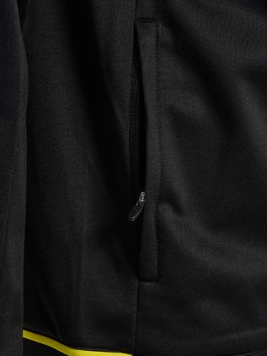 Hummel hmlCore 2.0 Track Zip Jacket - black/blazing yellow