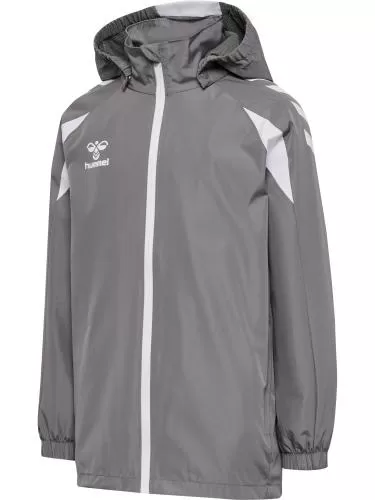 Hummel hmlCore 2.0 All-Weather Jacket Kids - steel gray/white