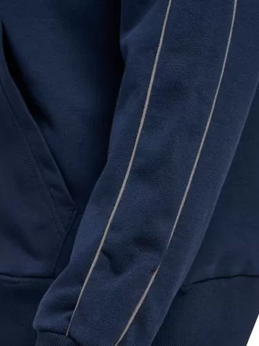 Hummel hmlPulse Piping Zip Hoodie - dress blues