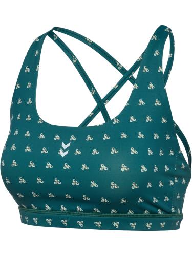 Hummel hmlHiit Aop Impact Strap Bra - balsam