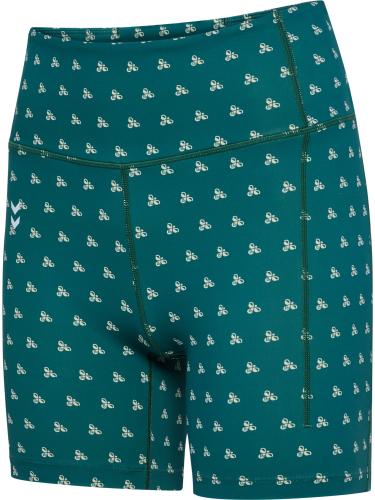 Hummel hmlHiit Aop Impact Hw Short Tights - balsam