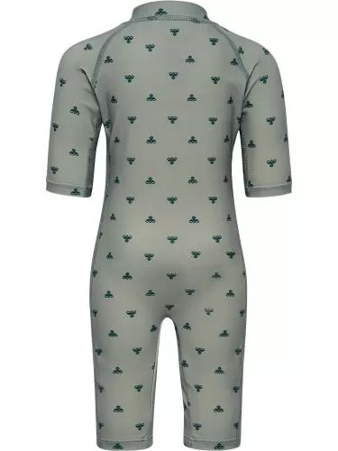 Hummel hmlMini Bee Aop Swimsuit 3/4 Sl - shadow