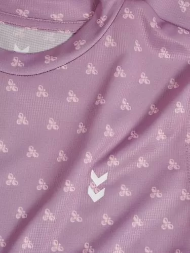 Hummel hmlJr Bee Aop T-Shirt S/S - lavender mist
