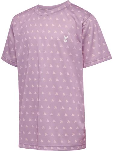 Hummel hmlJr Bee Aop T-Shirt S/S - lavender mist
