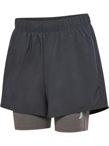 Hummel hmlHiit Intensity W 2 In 1 Shorts - ebony