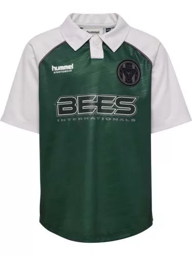 Hummel hmlJr Loose Tiger Soccer Jersey S/S - june bug