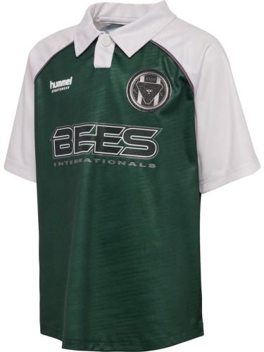 Hummel hmlJr Loose Tiger Soccer Jersey S/S - june bug