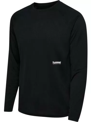 Hummel hmlPulse Workout T-Shirt L/S - black
