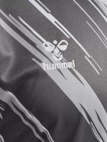 Hummel hmlMatch Triumph Jersey S/S - steel gray/white