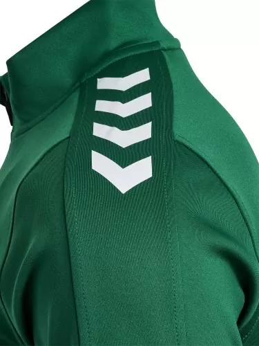 Hummel Hmlcore Xk Half Zip Poly Sweat - evergreen
