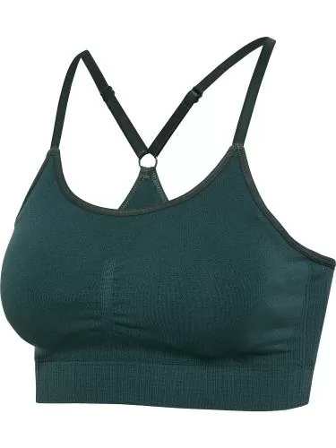 Hummel Hmlmt Define Seamless Padded Bra - green gables