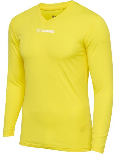 Hummel Hmlbl Essential Tee L/S - blazing yellow