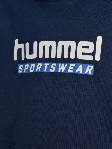 Hummel Hmljr Logo Hoodie - dress blues