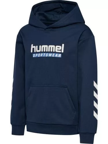Hummel Hmljr Logo Hoodie - dress blues