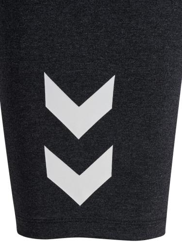Hummel Hmlpulse Logo Mw Short Tights - black melange