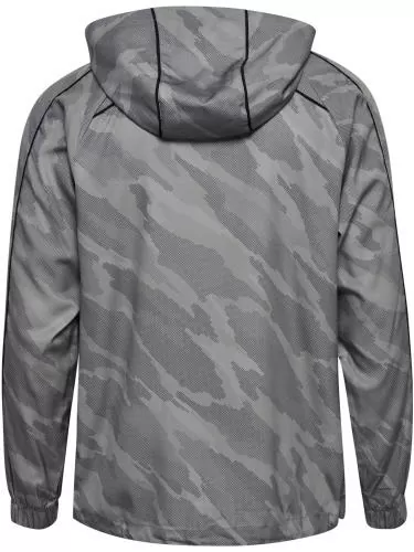 Hummel Hmlaop Hybrid Track Jacket - Sharkskin